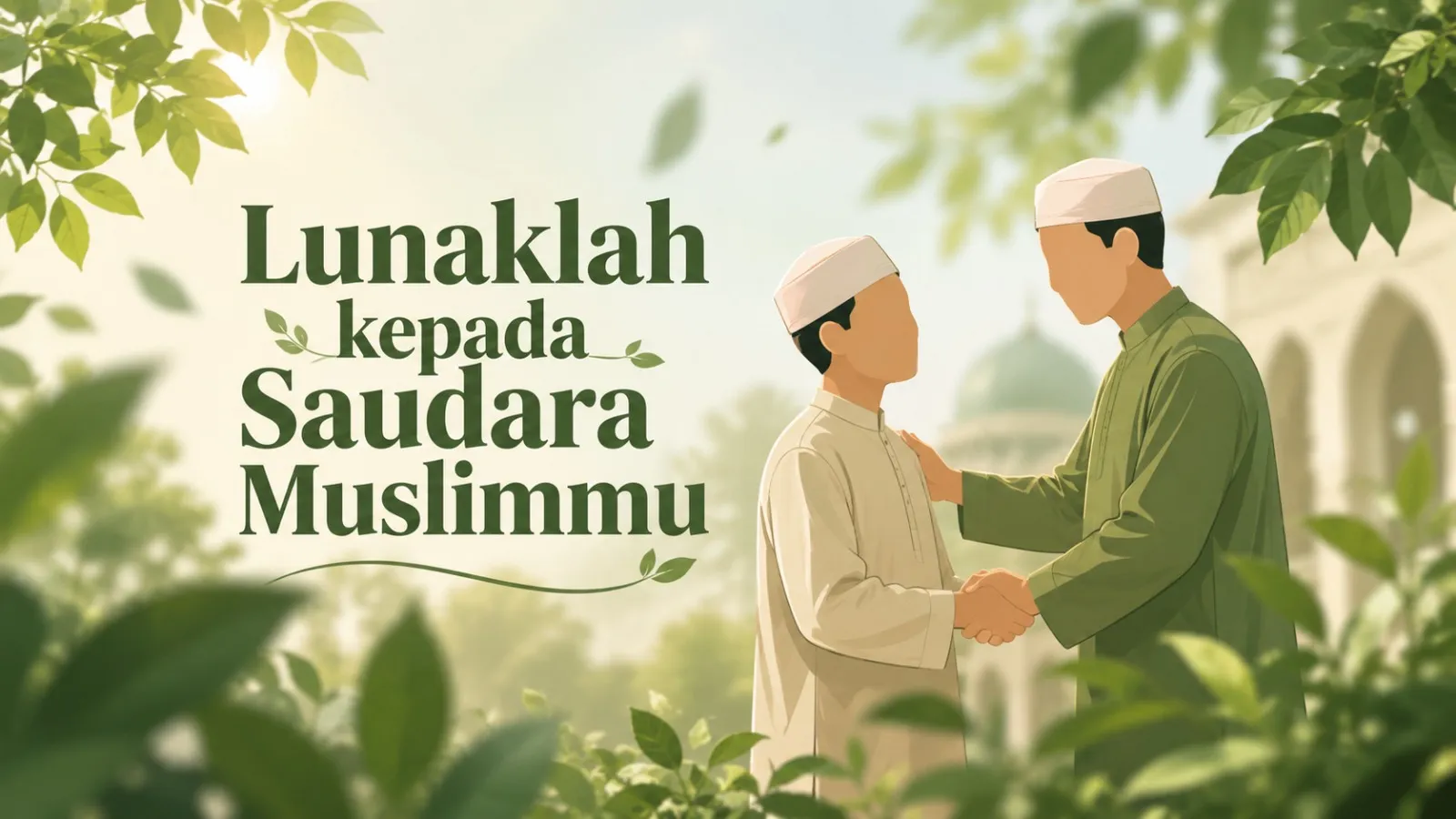 LUNAKLAH KEPADA SAUDARA MUSLIMMU