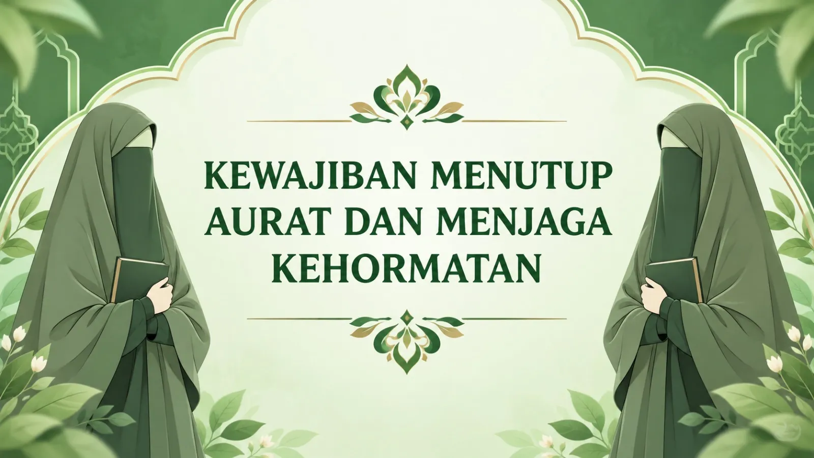 KEWAJIBAN MENUTUP AURAT DAN MENJAGA KEHORMATAN