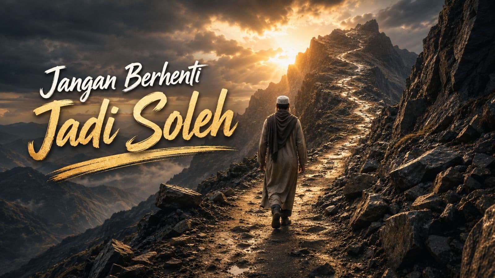 JANGAN BERHENTI JADI SALEH