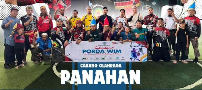 Lomba Panahan Meriahkan PORDA WIM 2025