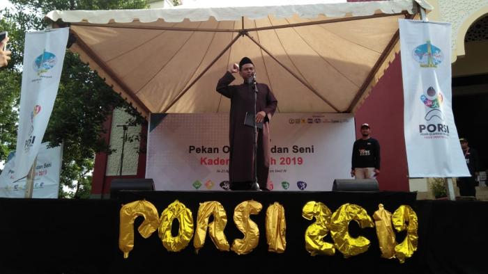 Pererat Ukhuwah Antar Kader, Wahdah Makassar Gelar Pekan Olahraga dan Seni