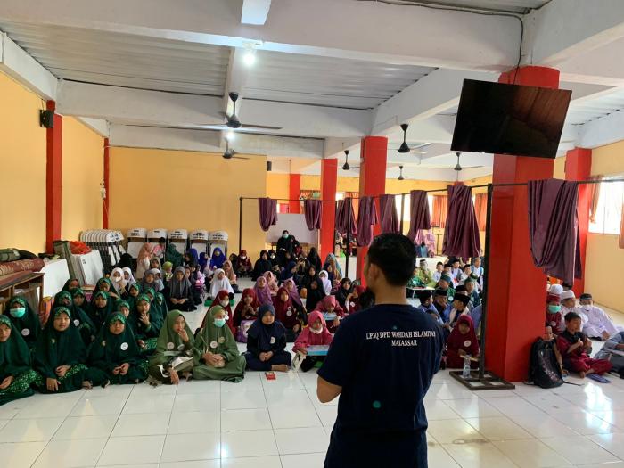 Wahdah Makassar Gelar Aksi (Ajang Kreaktivitas santri)