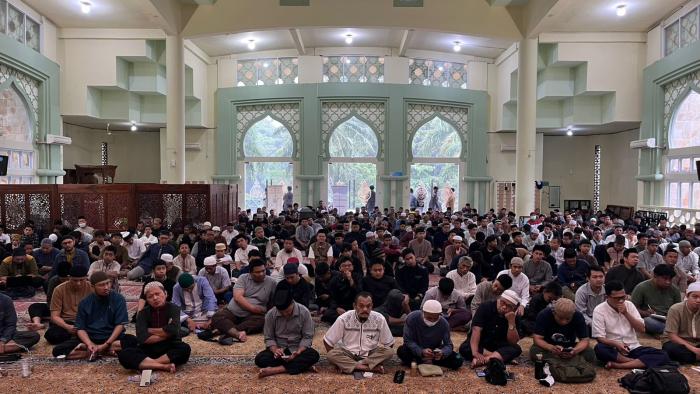 Masjid Raya Bukit Baruga Dipenuhi Peserta Penataran Seputar Ramadhan 1447 H