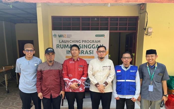 Kerja Sama WIZ, Wahdah Makassar Launching Rumah Singgah Inspirasi